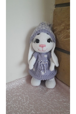 Amigurumi Uykucu Tavşan Oyuncak