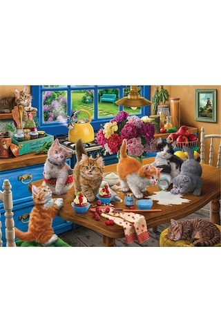 Anatolian 1000 Parçalık Puzzle - Mutfak Kedileri 1114