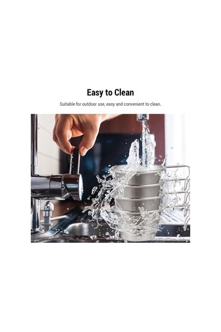 Yuntech01 304 Paslanmaz Çelik Seyahat Kamp Bardak Seti - 4'lü Katlanır Saplı 70ml Çok Renkli