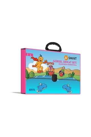 Kontrol Yayıncılık 2-4 Yaş Zekare Smart Görsel Dikkat Seti