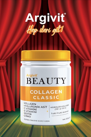 Argivit Beauty Collagen Classic Takviye Edici Gıda 325 G