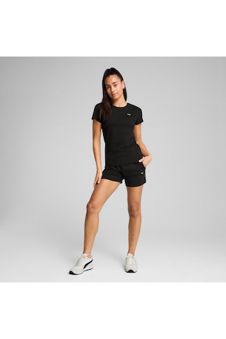 Puma Kadın Ess Elevated Siyah T-shirt - 69089401 Siyah