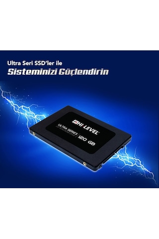 Hi-level 120gb 2,5'' Sataııı 550-530 Ultra Serisi Ssd + Aparat