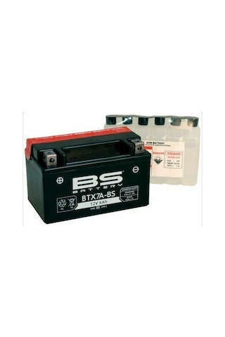 Bs Btx7a-bs 2002-2015 Hyosung Rt 125 Uyumlu Akü Sulu Akü