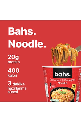Bahs Proteinli Noodle Domates Ve Fesleğenli 100gr-3629
