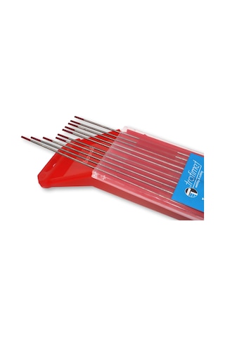1,6 Mm Wt-20 Kırmızı Tungsten Elektrot 175 Mm Trafimet Adet Fiyatı