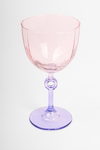 Rakle Elite 4'lü Su Kadehi Seti Mor 270 Cc Renkli