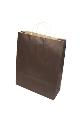 Kahverengi Kraft Çanta Küçük Boy 18x8x24 Cm 25 Adet