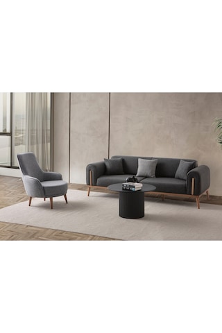 Riva 3+3+1+1  Koltuk Takımı Antrasit