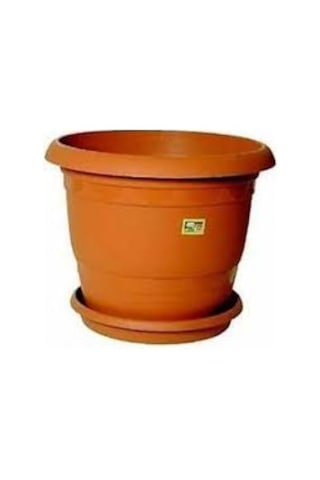 10 Adet 4lt Plakstik Kaliteli Saksı Balkon Villa Hobi Bahçe Saks