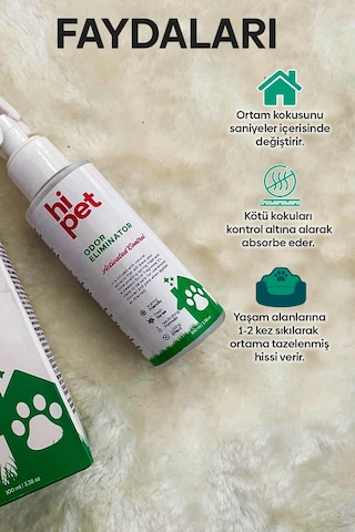 HiPet Kedi Koku Giderici Spray
