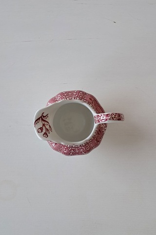 Pembe Spode Tasarım C1833 Antika Sütlük Veya Sosluk Çok Renkli