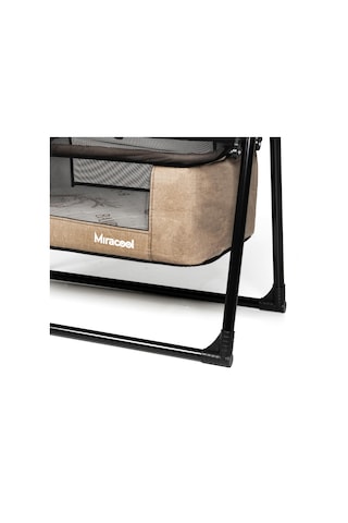 Miracool Loft C 210 Portatif Beşik Kahverengi + Bambo Yatak