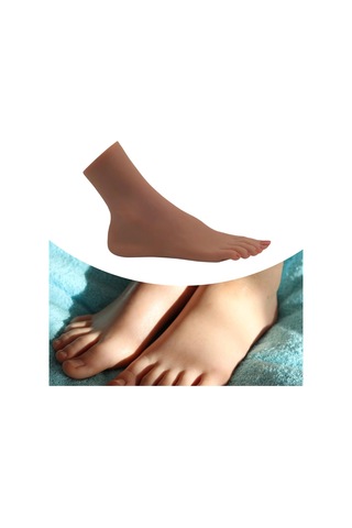 Homyl Kadın Manken 36-ayak-çin-boyutu-kahverengi-alt-delik