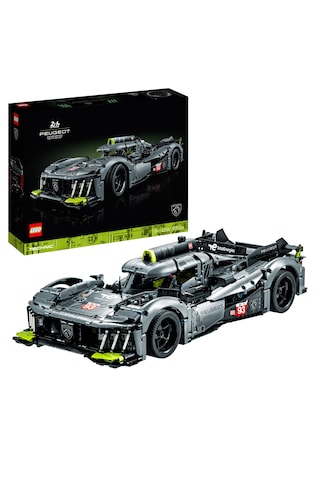 LEGO® Technic PEUGEOT 9X8 24H Le Mans Hybrid Hypercar 42156 - Yetişkinler için Koleksiyonluk Model Yapım Seti (1775 P)