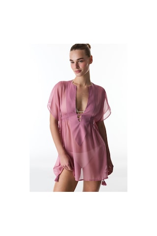 Penti Gül Pembesi Basic Kaftan