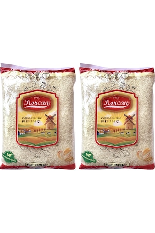 Korcan Osmancık Pirinç 2 x 2500 G