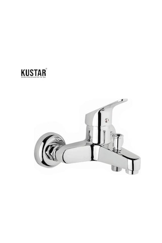 Kustar Krom Aç Kapa Mix Banyo Duş Bataryası Krom