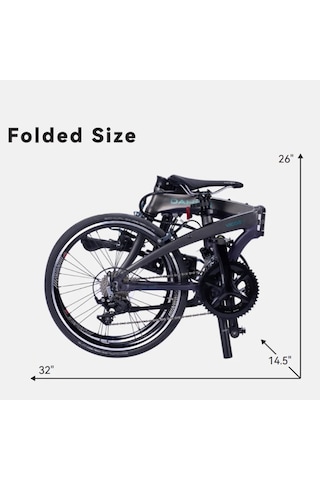 Dahon Vigor Lt D22 20 Katlanır Bisiklet Gri Açık Gri - Koyu Gri