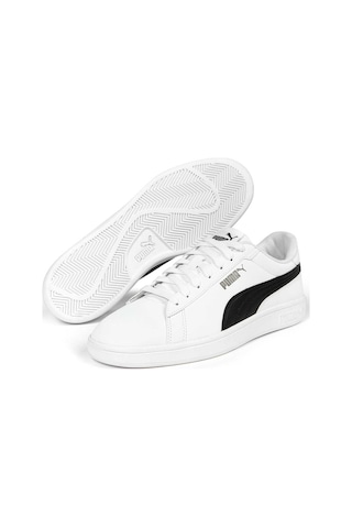 Puma Smash 3.0 Buck Erkek Beyaz Sneaker