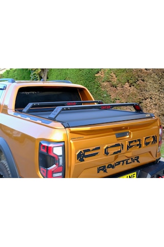 Omsa Ford Ranger Dakar Kasa Üstü Ara Atkı 2 Parça Siyah 130-177cm 2015-2022 Arası