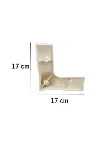 Homdep Kanepe Koltuk Tv Ünitesi Konsol Yükseltme Loft Model Plastik Ayak 11 Cm Beyaz Renk 1 Adet Beyaz