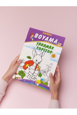 Hikayeli Boyama Kitapları 5'li Hikaye İle Boya