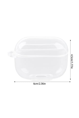 Samsung Galaxy Buds 3 / Galaxy Buds 3 Pro Uyumlu Silikon Kılıf+ Kanca Şeffaf