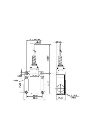 Cntd Csa-061 Ip66 Metal Limit Switch