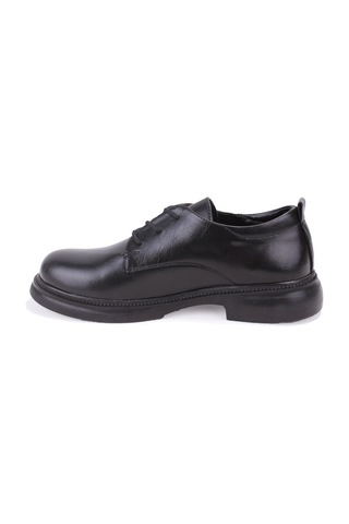 Dagoster Dza07-8892680 Siyah Günlük Bağcıklı Loafer Kadın Ayakkabı Siyah