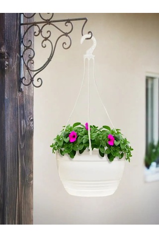 Ho'me Bahçe İçin Asma Saksı Seti 8 Adet 4 Litrelik 167865907
