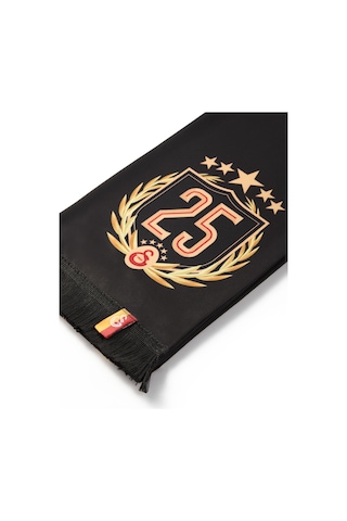 Galatasaray 25. Şampiyonluk Şal Atkı U251370 Siyah