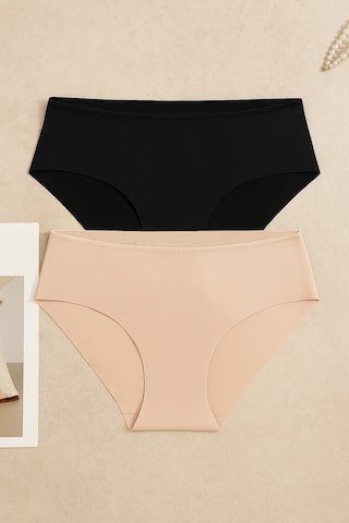2 Li Lazer Kesim Dikişsiz Basic Iz Yapmaz Külot Ko5500lzr-1 Ten