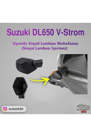 Suzuki Dl650 V-strom Sinyal Lambası Muhafazası Sinyal Lambası İçermez