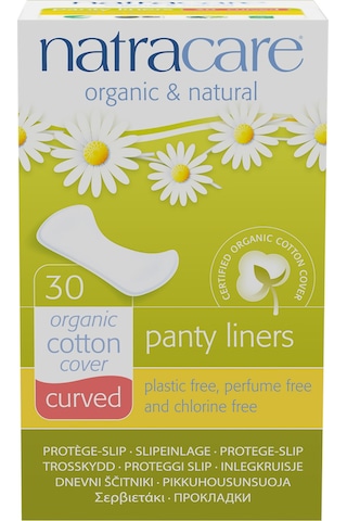 Natracare Anatomik Şekilli Günlük Ped 30'lu