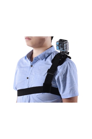 Pazly Gopro Aksiyon Kameraları İçin Ayarlanabilir Omuz Askısı - Spor Ve Macera Aktivitelerinde Rahat Kullanım, Uyumlu Modellerle