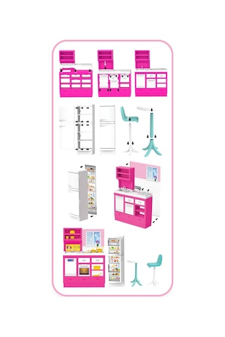 03665 Dede. Linda'nın Mutfağı Oyun Seti