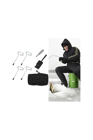 Dolıty Çapası Matkap Adaptörü 4-küçük-buz-sivrisi-kol-ile