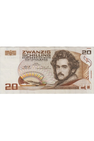 Avusturya 20 Şilin 1986 Çilaltı -