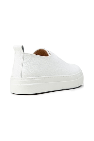 Deery Kadın Hakiki Deri Beyaz Sneaker Ayakkabı - R2233zbyzc01