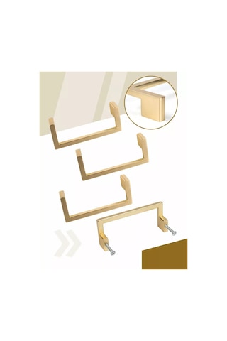 Centr Mebel'noj Furnitury Mutfak Kolları 4 Adet 96 Mm Fırça Altın 234064748 Altın Rengi