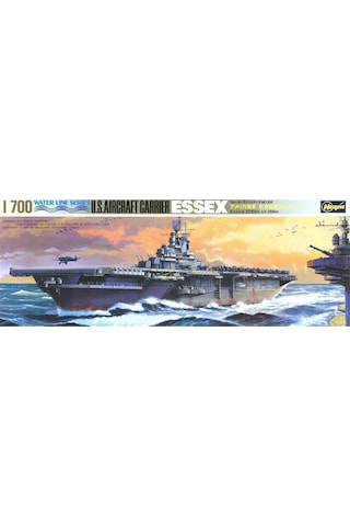 Hasegawa 707 49707 1/700 Ölçek, Abd Essex Uçak Gemisi Waterline Serisi , Plastik Model Kiti