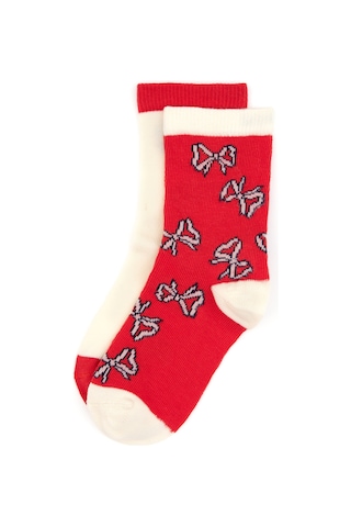 U.S. Polo Assn. U.s. Polo Assn. Kız Çocuk Kırmızı Çorap Soket 50318083-vr030