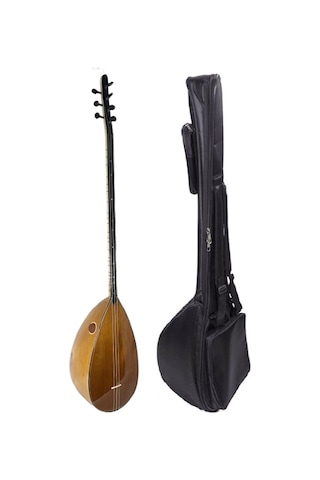 Piarro Prk23kkd Profesyonel Uzun Sap 47 Tekne Divan El Oyması Kestane Ağacı Bağlama