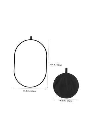 Fotoğraf Aksesuarları 5 Renkli Reflektörler 60 90cm Kamera Aksesuarları Işık Reflektör Difüzör Araçları