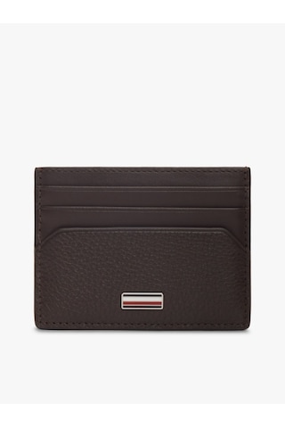 Tommy Hilfiger Th Central Cc Holder Erkek Kahverengi Cüzdan - Am0am14494