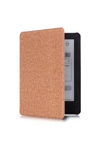 Cosmostech Amazon Kindle Paperwhite 4 Kılıfı Kahverengi