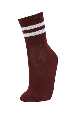 DeFacto Kız Çocuk 5'li Pamuklu Uzun Çorap -  Y5031A6NSKR1