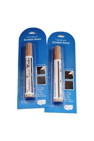 Rötuş Kalemi Mese Renk Ahşap Rötuş Kalemi / 2 Adet