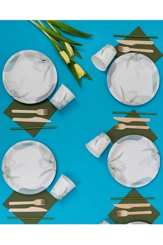 Albeta Parti İçin 20 Kişilik Tek Kullanımlık Sofra Takımı 156771821 100 adet